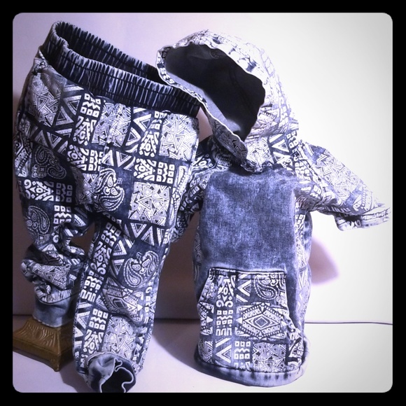 Black Lacquer Matching Set - Picture 1 of 8